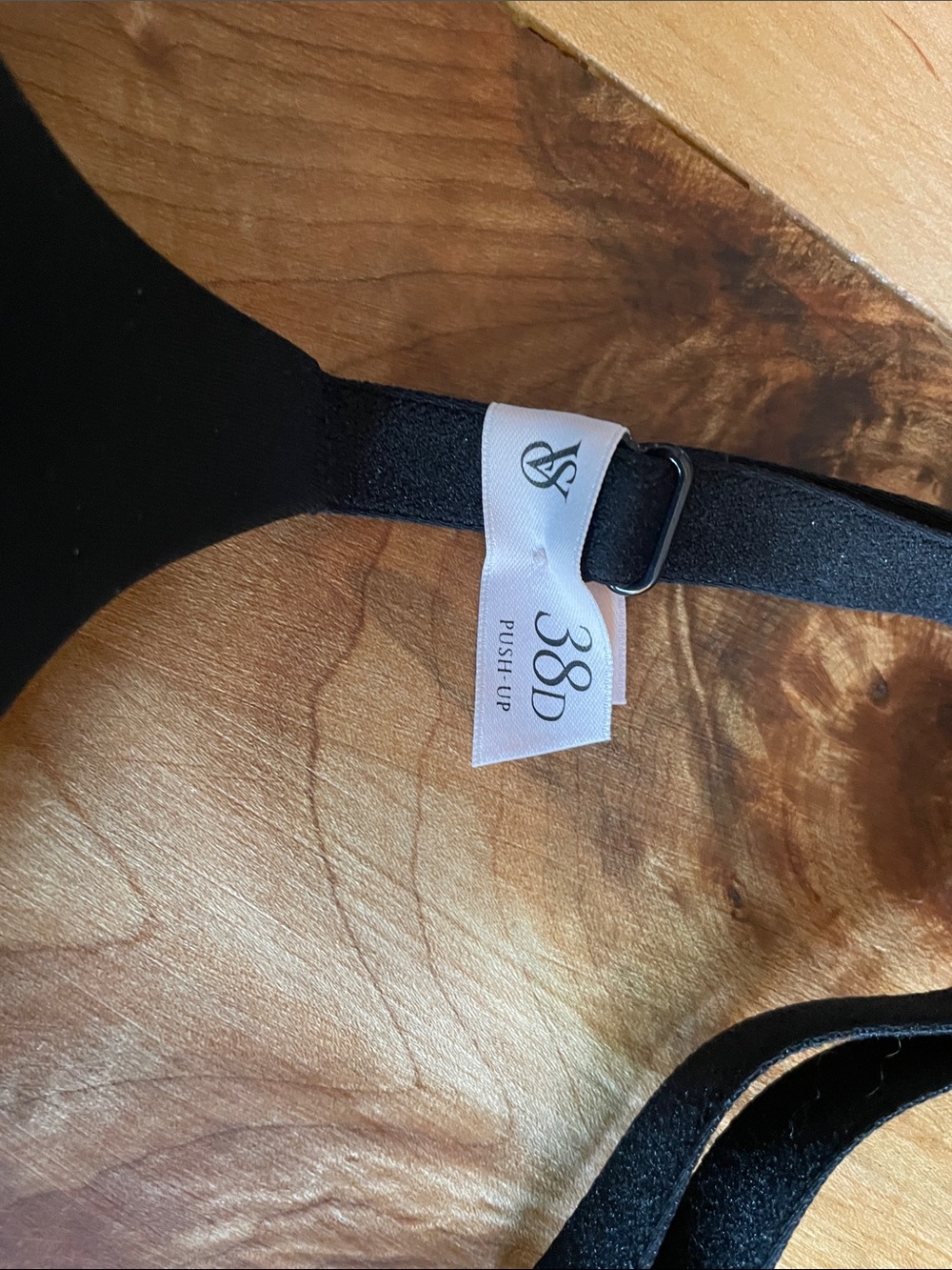Victoria's Secret Black push up. Adds 2 cups, lifts and shapes. - Picture 3 of 6